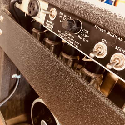 Fender Twin Reverb Silver Face 1974 Vintage Guitar Tube Combo Amp image 6