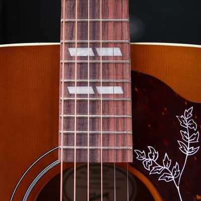 Gibson Hummingbird Special Dreadnought Acoustic/Electric Guitar - Honey Burst Satin with Gig Bag image 8