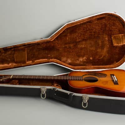 Immagine Guild  F-20 Flat Top Acoustic Guitar (1965), ser. #AG-195, molded black plastic hard shell case. - 10