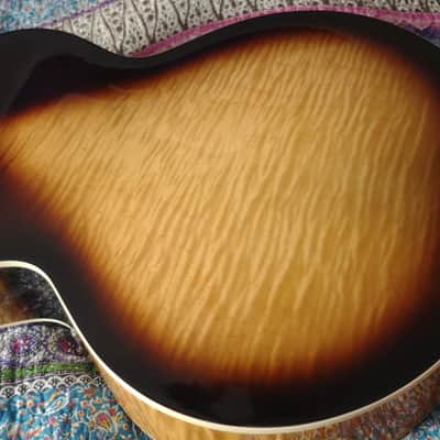 Gibson ES-175 D 2010 headstock repair Vintage Sunburst image 8