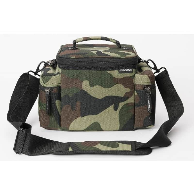 Magma 45 Record Bag 100 7" Vinyl Record Bag (camo-) Green
