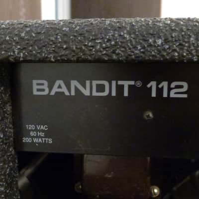 Peavey Solo Series Bandit 112 1992 Teal Stripe image 6