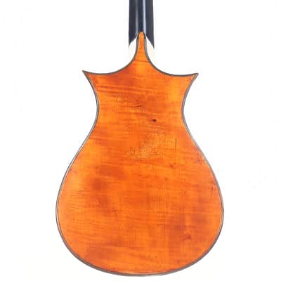C.F. Marchal early Romantic guitar in shape of a coat of arms - outstanding sound and exceptional construction details - check video! image 5