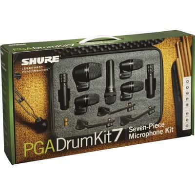 Shure PGADRUMKIT7 Mallette 7 micros batterie image 1