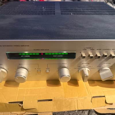 Vintage Onkyo A-7070 Stereo Integrated Amplifier Silver Japan 2Ch great working image 17
