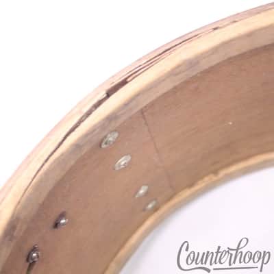 Slingerland 22x14"Silver Sparkle Bass Drum 3Ply Rail Mount Vintage60s Radio King image 13