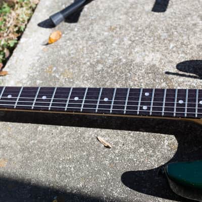 Fender HM Strat 1980s Green Flame image 7