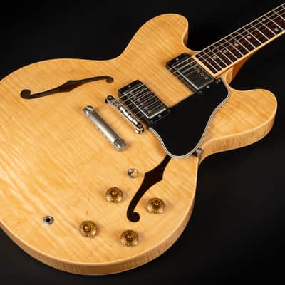 2006 Gibson Memphis Custom ES-335 Dot Figured - Antique Natural | USA Semi-Hollow Flame Maple Classic ’57 Humbucker 3.54kg | OHSC image 6