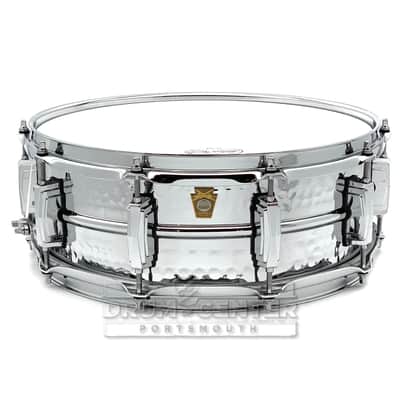 Ludwig LM400K Supraphonic Snare Drum 14x5 Hammered image 1