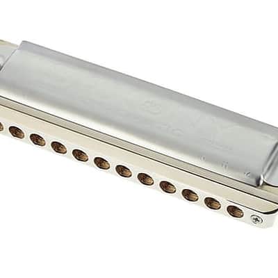 Seydel Saxony Solo Chromatic Harmonica, Key of Low D. New with Full Warranty! image 11