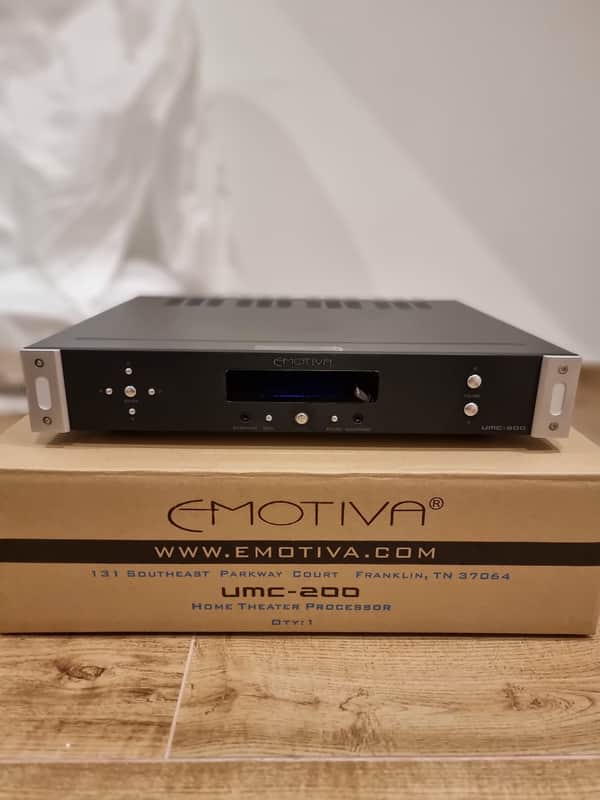 Emotiva UMC-200 7.1 Surround Sound Processor and Preamp image 1