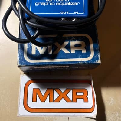 MXR MX-108 Ten Band Graphic Equalizer 1976 - 1984 - Blue image 2