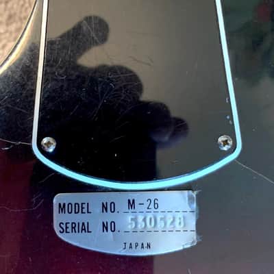 Teisco M-26 1968 - Sunburst image 5