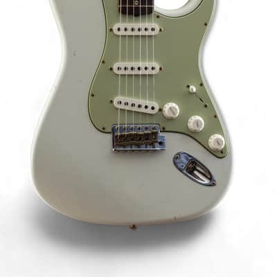 Fender Custom Shop 1963 Stratocaster Journeyman Olympic White 2024 - Olympic White image 4