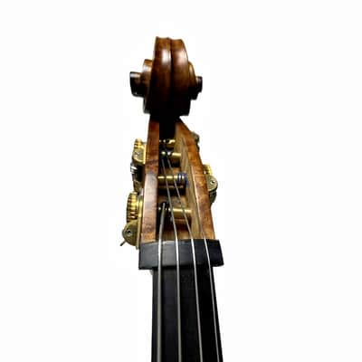 High quality 4/4 Double bass,Flames Maple back,Spruce Wood Top,Deep Big Sound image 13
