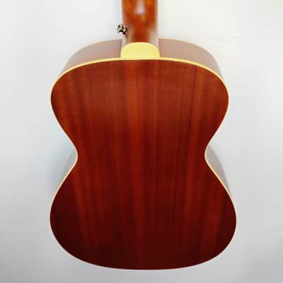 Guild Westerly Collection Series M-240E Troubadour - Pau Ferro Fretboard - 2019 - Present - DeArmond Tone Boss Sound Hole P/U - Vintage Sunburst (VSB) - Satin image 19