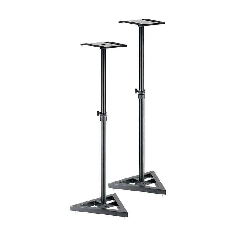 Stagg SMOS-10 SET Adjustable Studio Monitor Stands (Pair) image 1