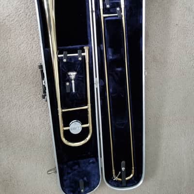 Conn Trombone & Case, Model 16H, "Director" w/Conn 12C Mouthpiece image 1