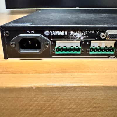 Yamaha MLA8 8-channel Preamplifier 2010s - Black image 4