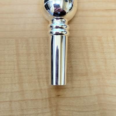 Schilke 51D Standard Series Large Shank Trombone Mouthpiece - Silver Plated image 1