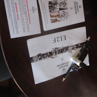 Buffet Crampon E12F Intermediate Wood Bb Clarinet Silver-Plated Keys w/ Molded Buffet Crampon Case image 11