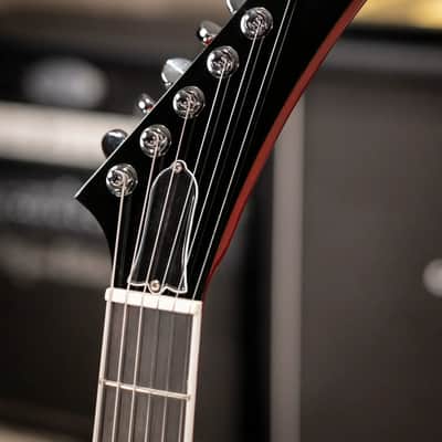 Gibson Victory Figured Top Electric Guitar - Wine Red Burst with Dirty Fingers Pickups and Hardshell Case image 4