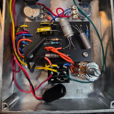 KMD Kogoy Musical Devices MK1.5 Fuzz - 2 Oxblood Knob/Raw Casing - Internal Trim/Russian Trans image 9