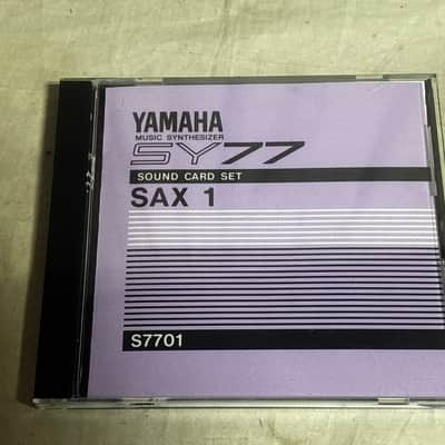 Yamaha SY77 SOUND CARD SET SAX1 S7701 D7701-01 W7701 image 1