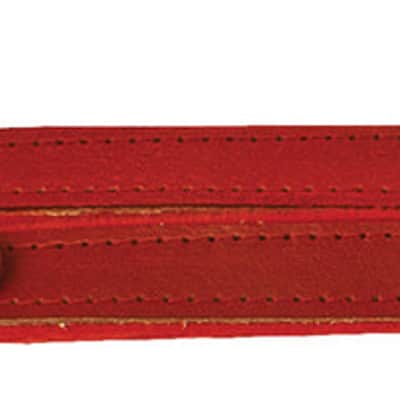 Hohner Red Leather Accordion Straps (ACC-STRAP 5-RED) image 3
