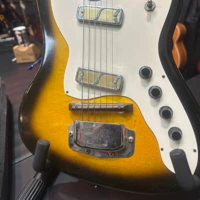 1960s Harmony Bobkat 2 Pickup Sunburst image 3