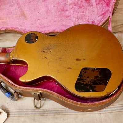 Gibson Les Paul Standard 1954 - Goldtop (All Gold) image 12