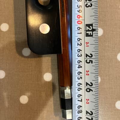 Double Bass French Bow - Pernambuco - Otto Spengler - Amazing Balance image 4