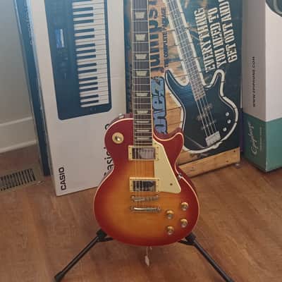 Epiphone Les Paul Standard 60s Figured Top - Iced Tea Burst image 1