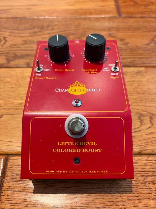 Chandler Limited Little Devil Colored Boost Pedal