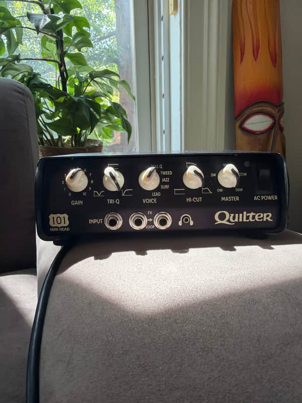 Quilter 101 Mini Guitar Amp Head 2010s - Black image 1