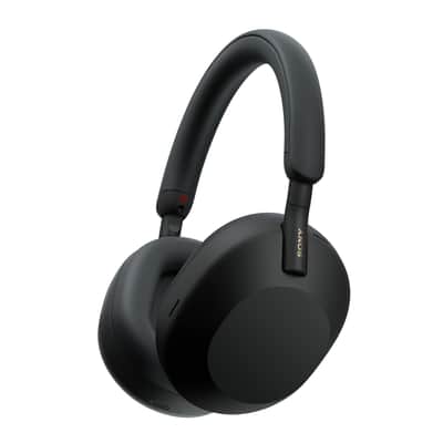 Sony WH-1000XM5 Wireless Noise Canceling Over-Ear Headphones (Black) image 1