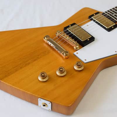 Epiphone Explorer 1958 Korina White Pickguard Bild 9