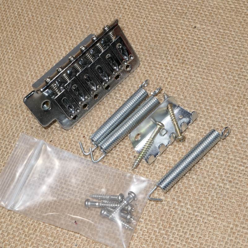 Tremolo Chrome, Squier Affinity Strat 2012 - Same Day Shipping #DK12 image 1
