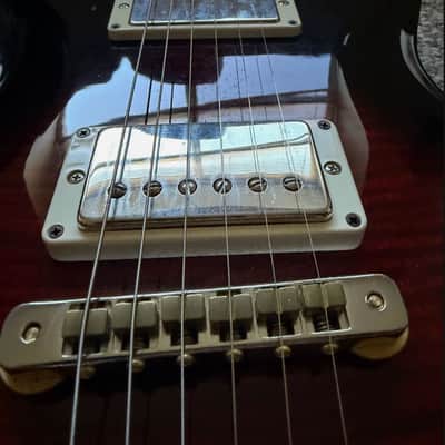 PRS McCarty Singlecut 594 - Fire Red Burst image 6