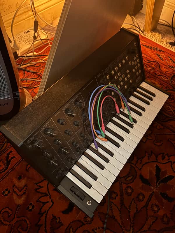 Korg MS-20 Mini Semi-Modular Analog Synthesizer 2013 - Present - Black image 1