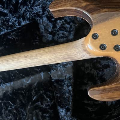 Suhr Modern Spalt Maple Brown Burst: Black Limba Body image 13