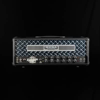 Mesa Boogie 90s Dual Rectifier Standard 6L6 100w Tube Head - Diamond Plate/Black Chassis image 2