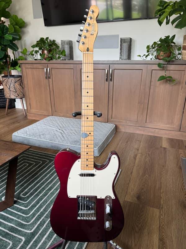 2003 Fender Standard Telecaster, Midnight Wine w/Fender AVRI 62’ pickups image 1