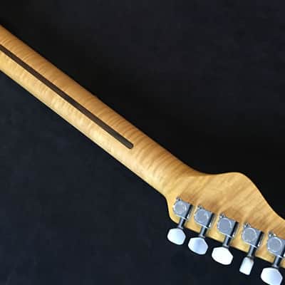 PT BERGER "BAKERSFIELD" RODEO DeLUXE Custom Thinline Tele Hybrid DoubleAAA Vintage Iced Tea Boutique image 11