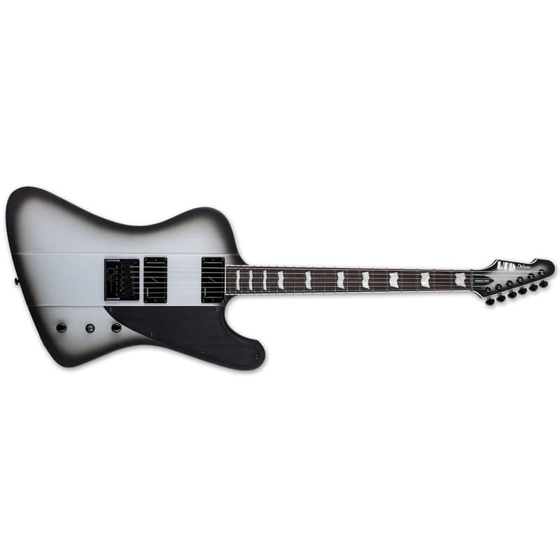 ESP LTD PHOENIX-1000 EVERTUNE ET Silver Sunburst Satin SSBS Electric Guitar - Brand New image 1