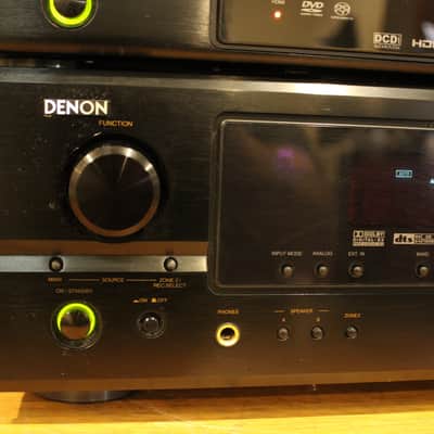DENON AVR-1907/DVD-757 w/remote fully functional - refurbished image 5