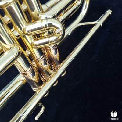 0.462 Mt Vernon Vincent Bach Stradivarius Lightweight STAR 25 trumpet case mouthpiece  gamonbrass image 15