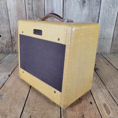 Fender Princeton 5B2 Tweed 100% Original Near Mint 1952 - Tweed image 4