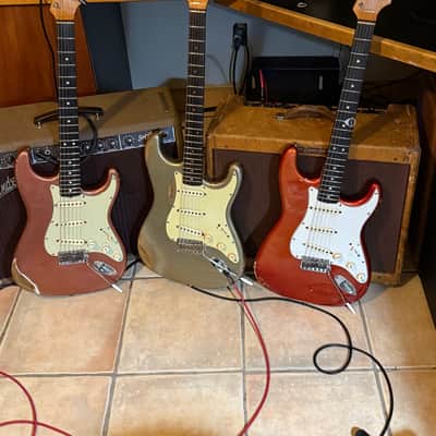 Fender Stratocaster 1964 - Burgundy Mist image 25