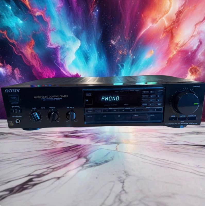 SONY STR-AV320 AM/FM RECEIVER-Digital Delay Surround -Audio/Video Serviced Rare! image 1